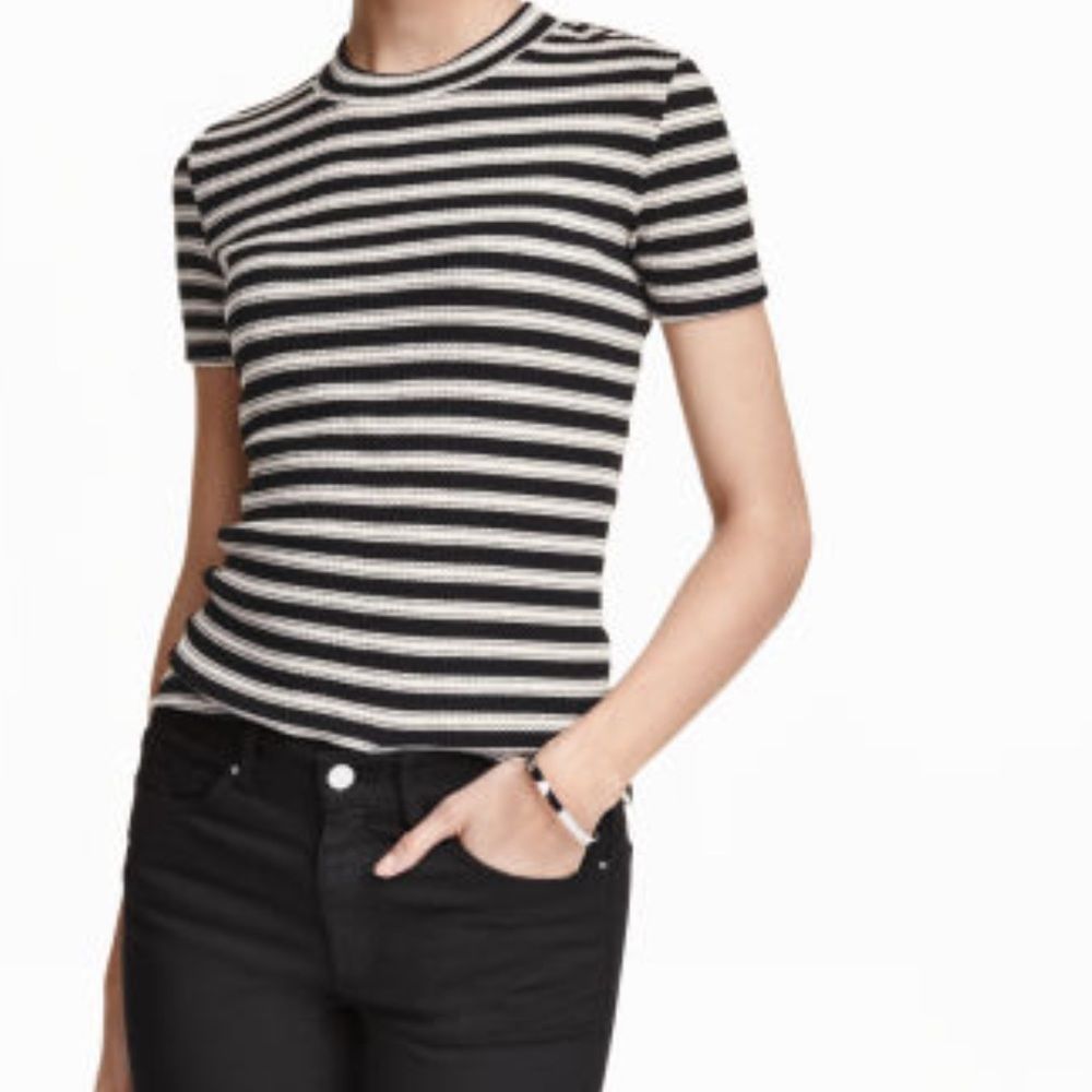 H&M ribbed top